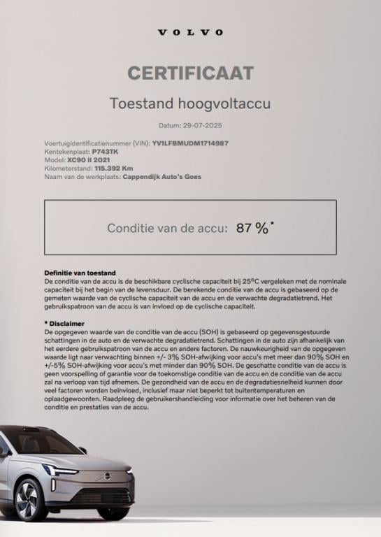 Volvo XC90 t8 390pk r-design | full options !! b&w| luchtvering| trekhaak