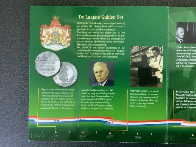 Nederland, De Laatste Gulden Set 2001.