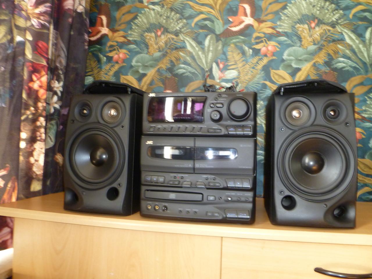 Jvc stereo,set