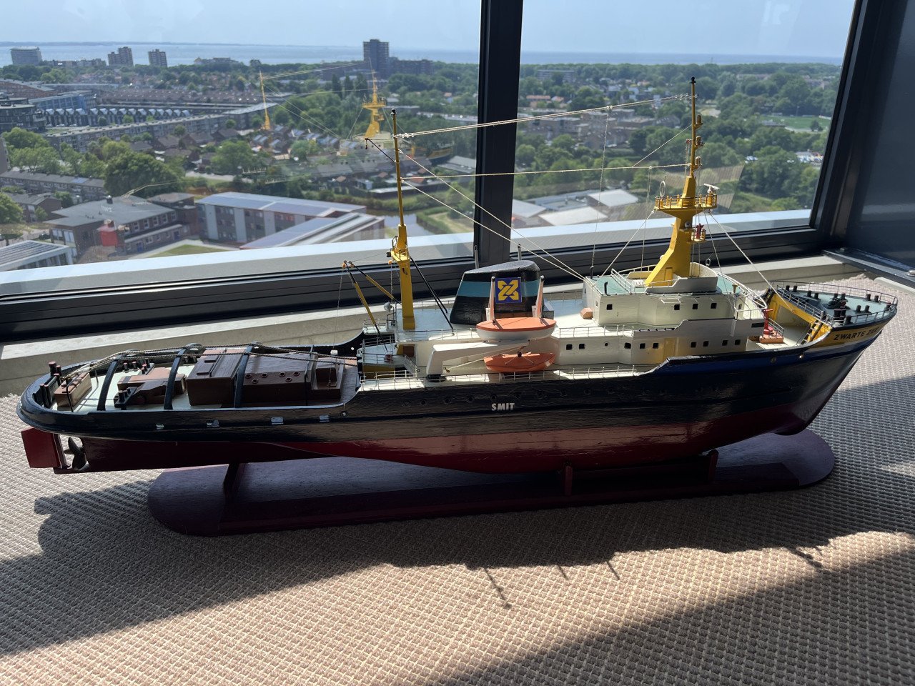 TE KOOP DE ZWARTE ZEE MODELBOUWBOOT