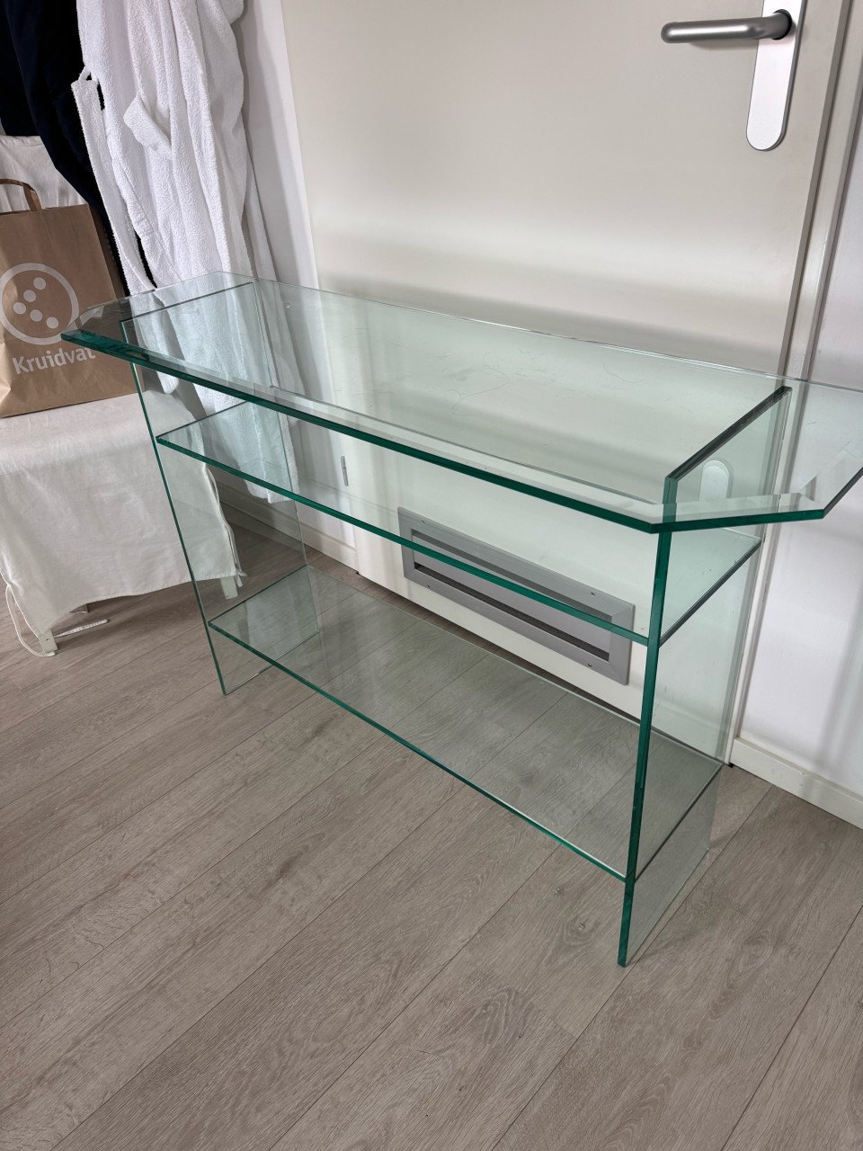 Glazen side-table