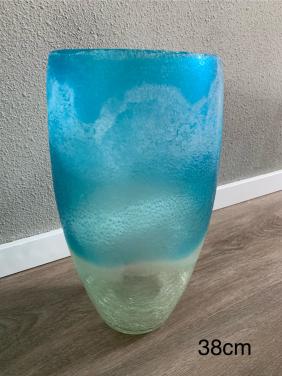 Prachtige decoratieve vaas 38cm