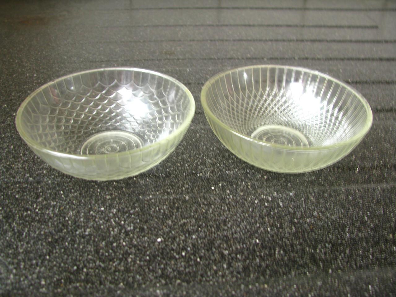 Dessert of ijs schaaltjes.