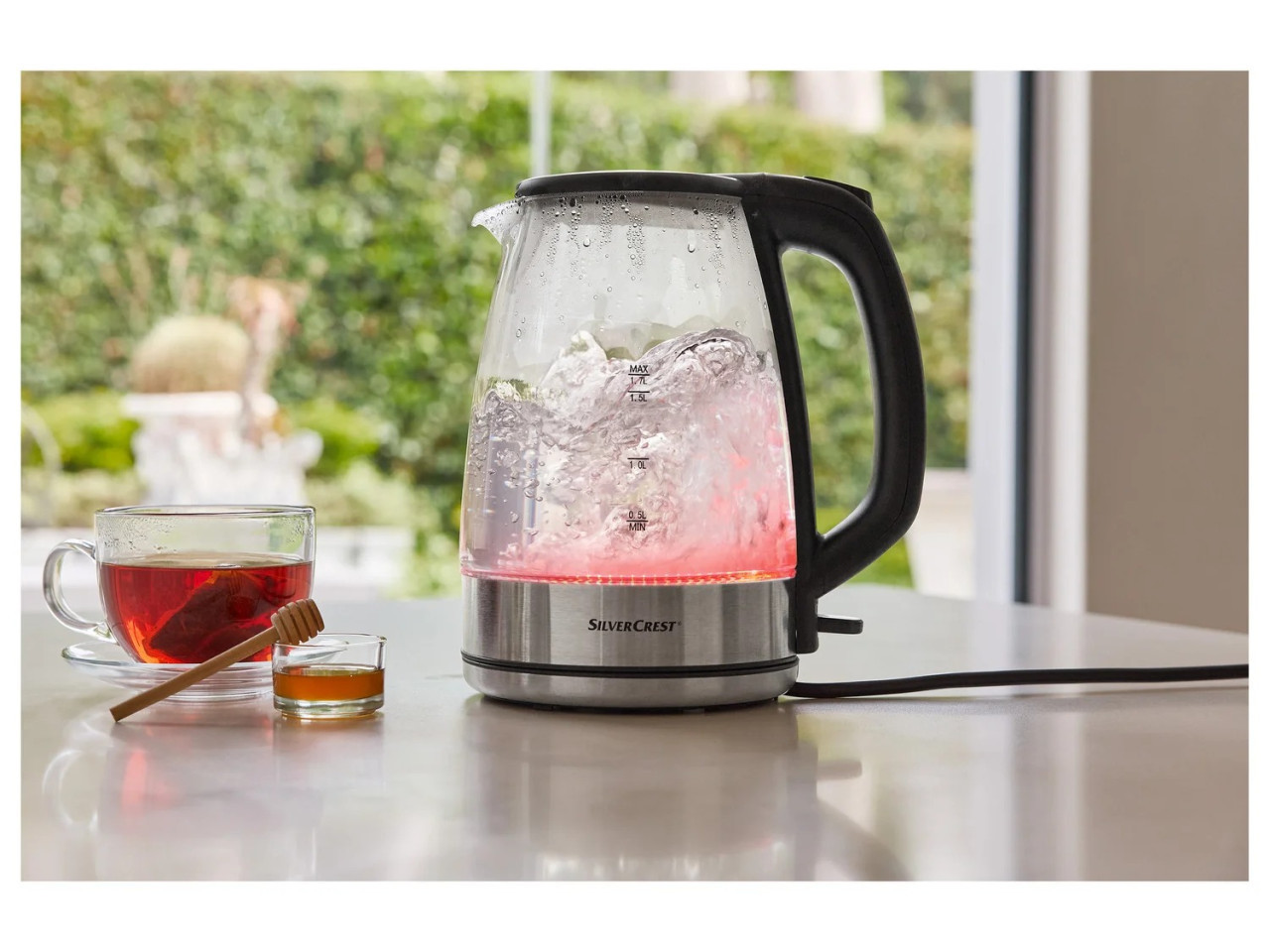 Nieuwe Silvercrest waterkoker, 3000 W, inhoud 1,7 L