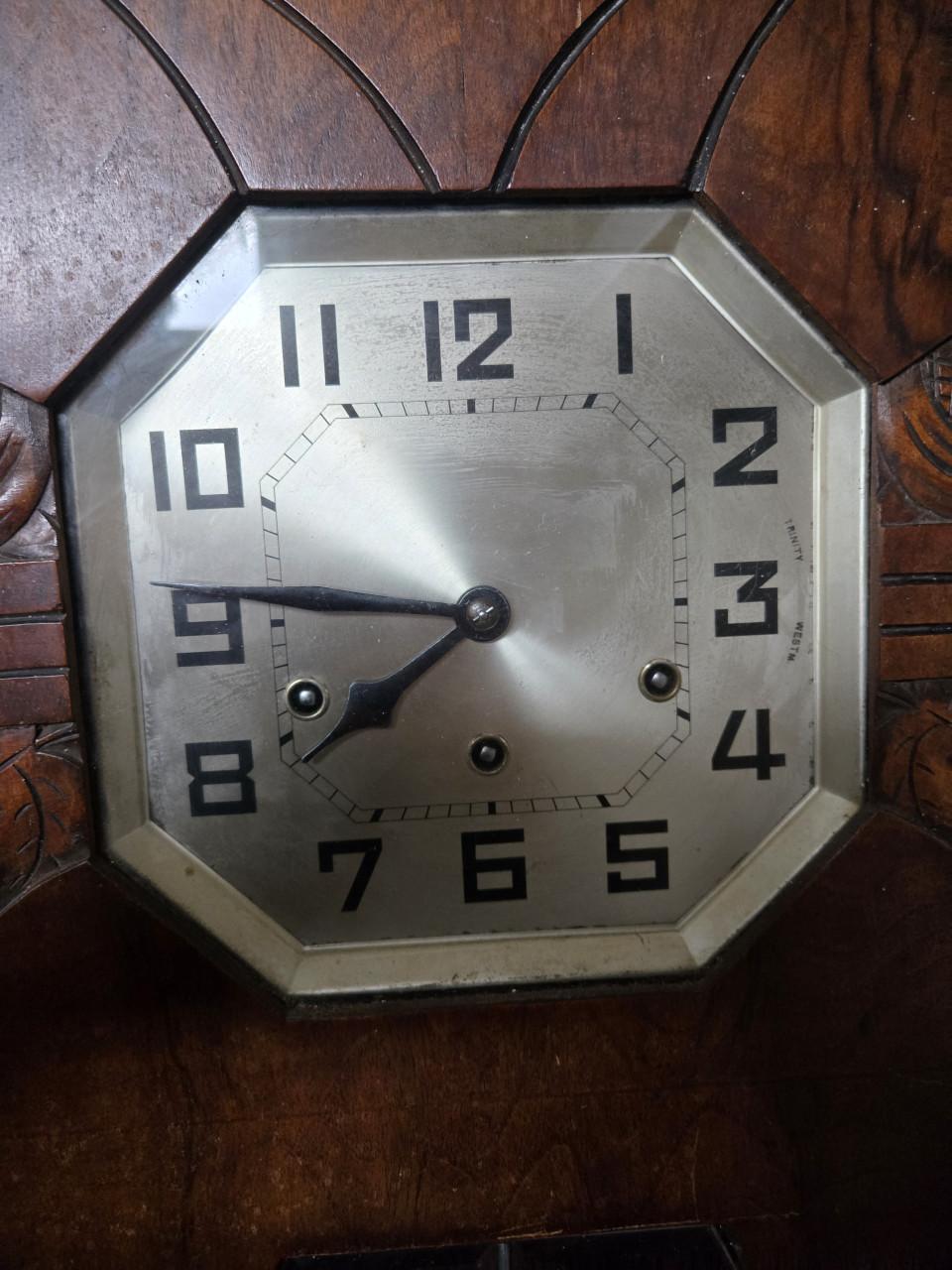 Westminster Trinity Wandklok  Art-deco