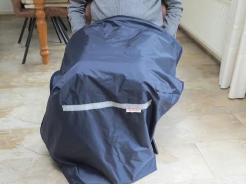 Schootkleed voor in een scootmobiel of rolstoel