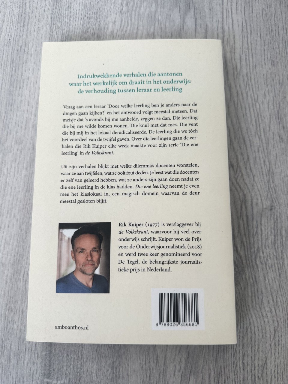 Boek; die ene leerling