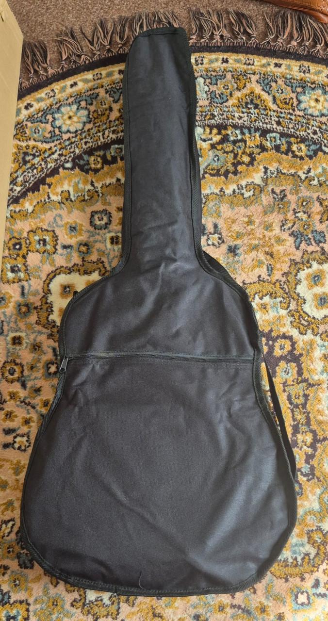 Klassieke gitaar Sheffield 6-delig set - Zwart - Incl. tas + tuner