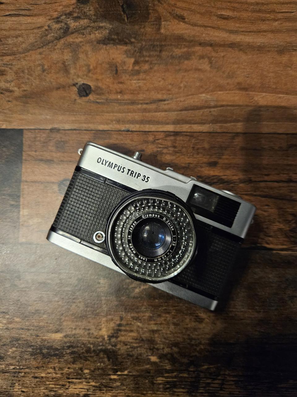 Werkende olympus Trip 35 Vintage Compact Camera