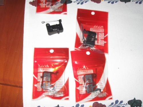 Reimblokjes voor fatbike ouxi v20 of v8