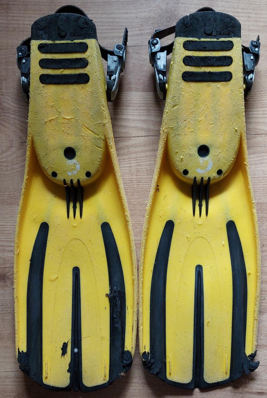 Gele Mares zwem-of duikvliezen maat M regular 42-43