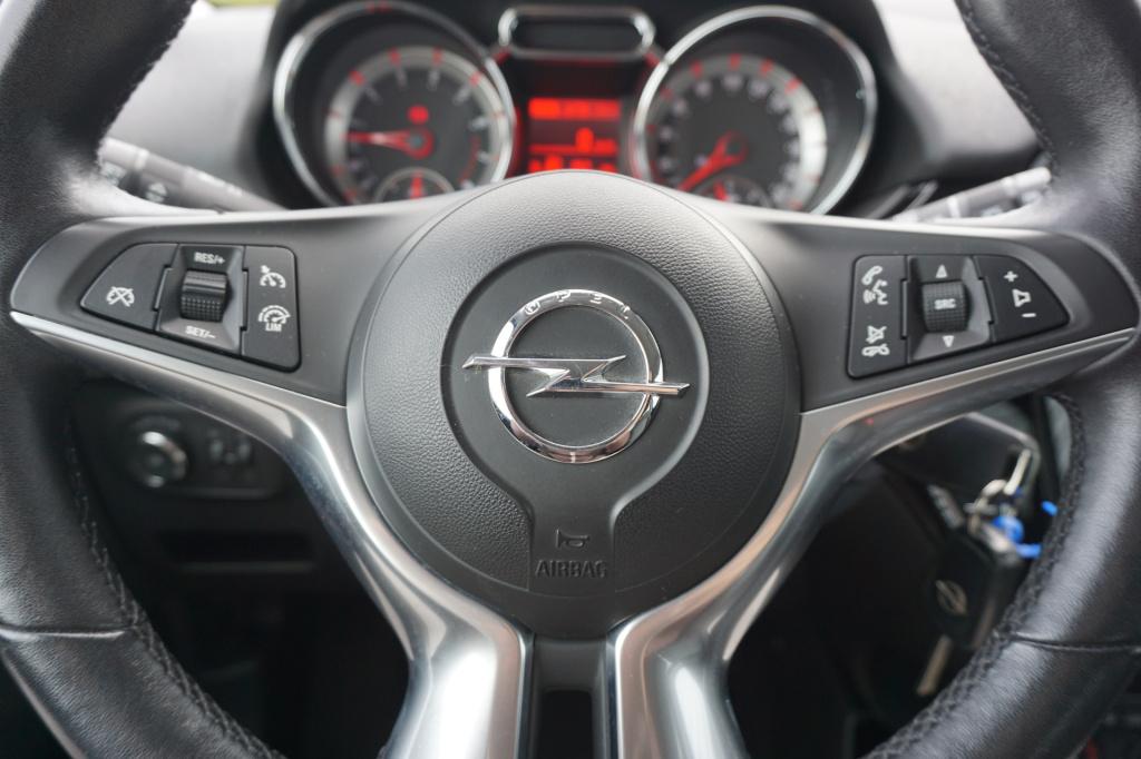 Opel Adam 1.0 turbo blitz airco / navi / cruise / stoel + stuurverw. / elek