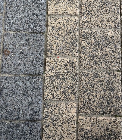 Gratis sierstenen 13x13 in geel en grijs