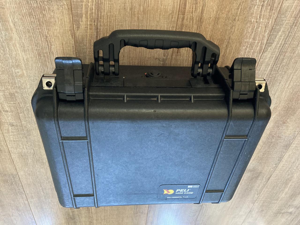 Pelicase 1450 met plukschuim