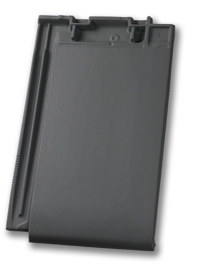 Nieuwe Nelskamp dakpannen en vorstpannen G-10 engobe donkergrijs mat
