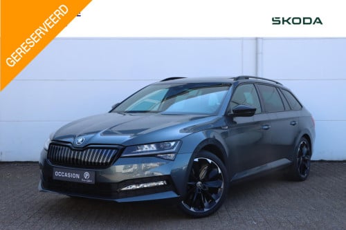 Skoda Superb combi 1.4 tsi iv sportline business 218pk dsg6 skoda superb co