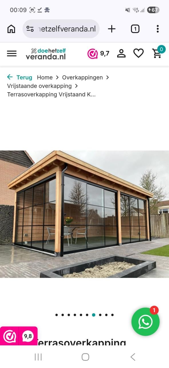 Tuinkamers tuinhuizen overkappingen en meer!!!