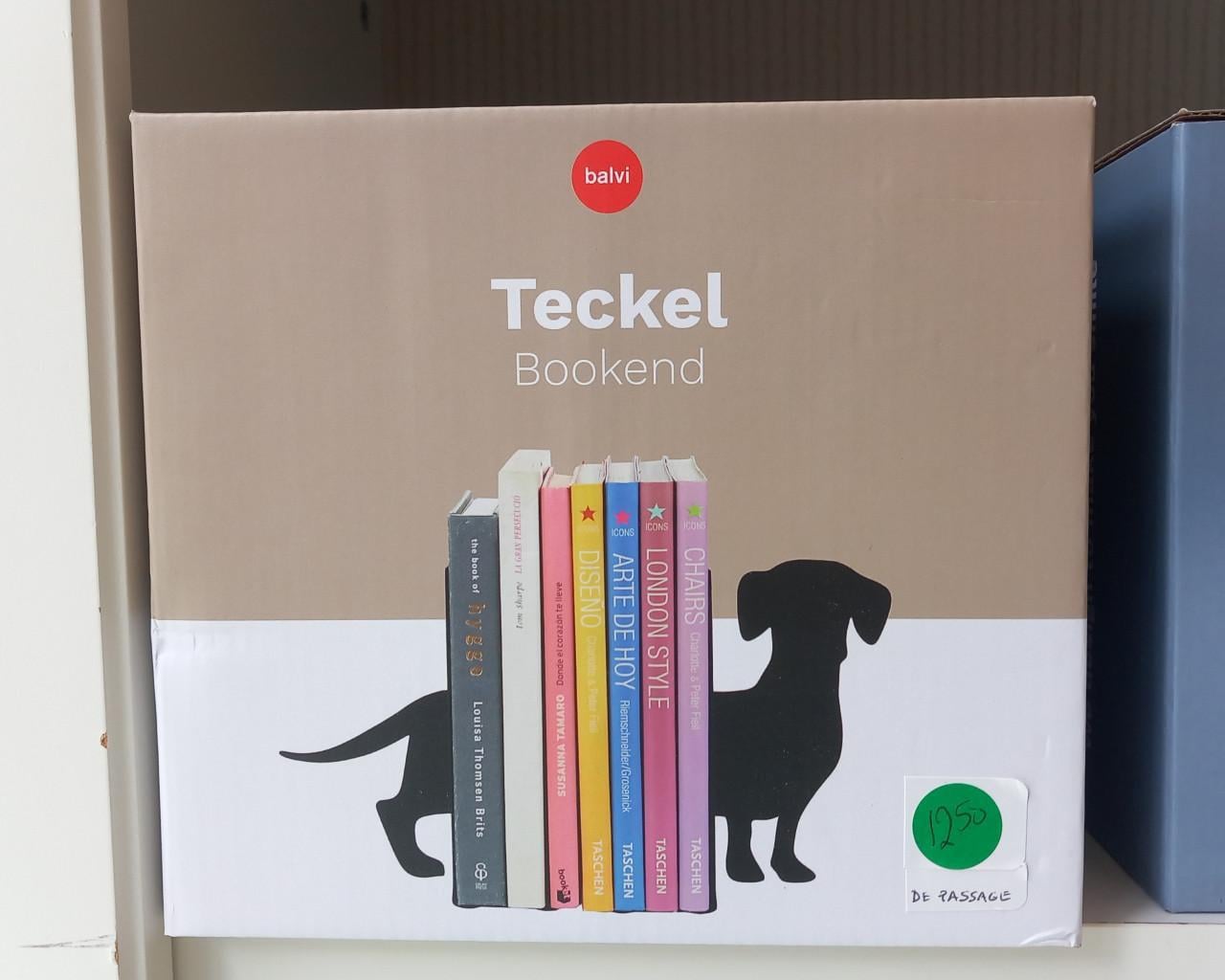 Boekensteunen Teckel