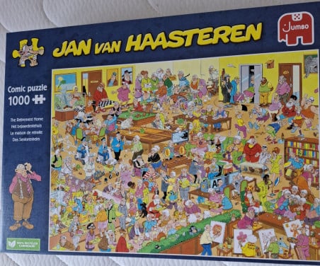 Jan van Haasteren puzzel, Het bejaardentehuis, 1000 stukjes.