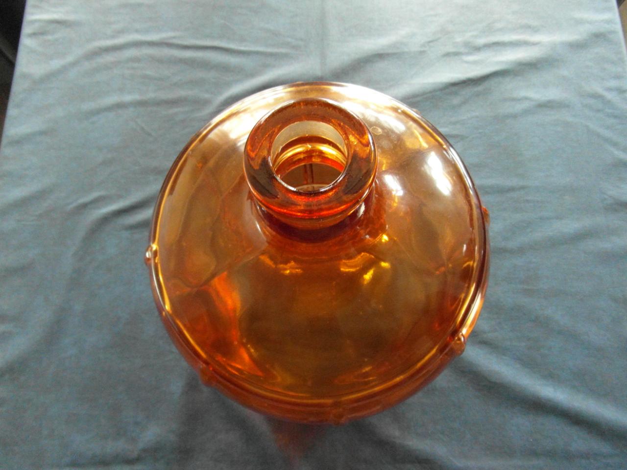 Glazen decoratie fles