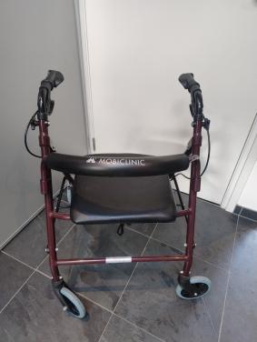 Rollator mobiclinic zeer netjes
