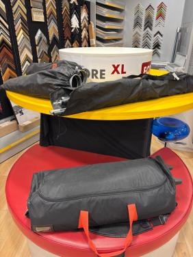 Falcon Eyes Studioset 2x studioflitsers 150w en achtergrond