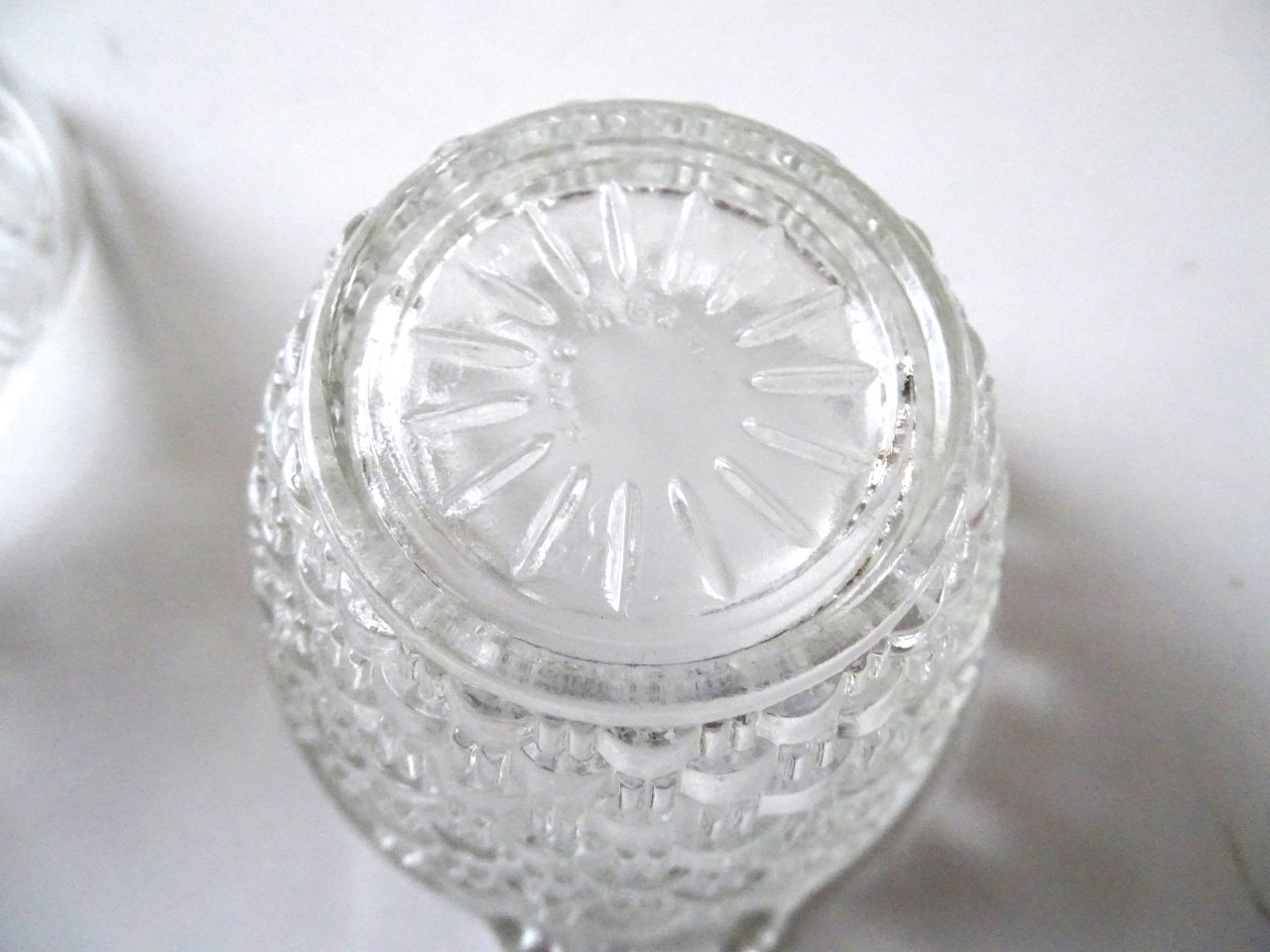 Art Deco Roomstel Persglas Melk en Suiker stel