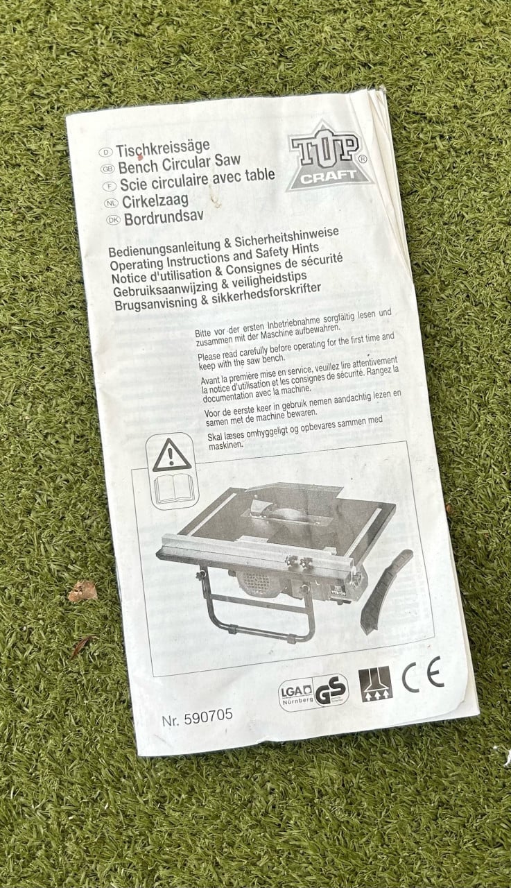 TAFEL Cirkelzaag