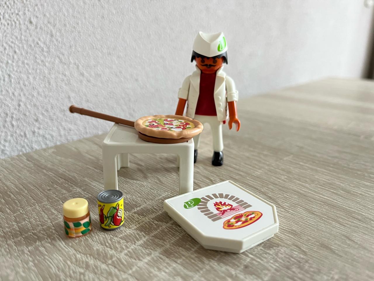 Playmobil; pizza bakker nr 4766
