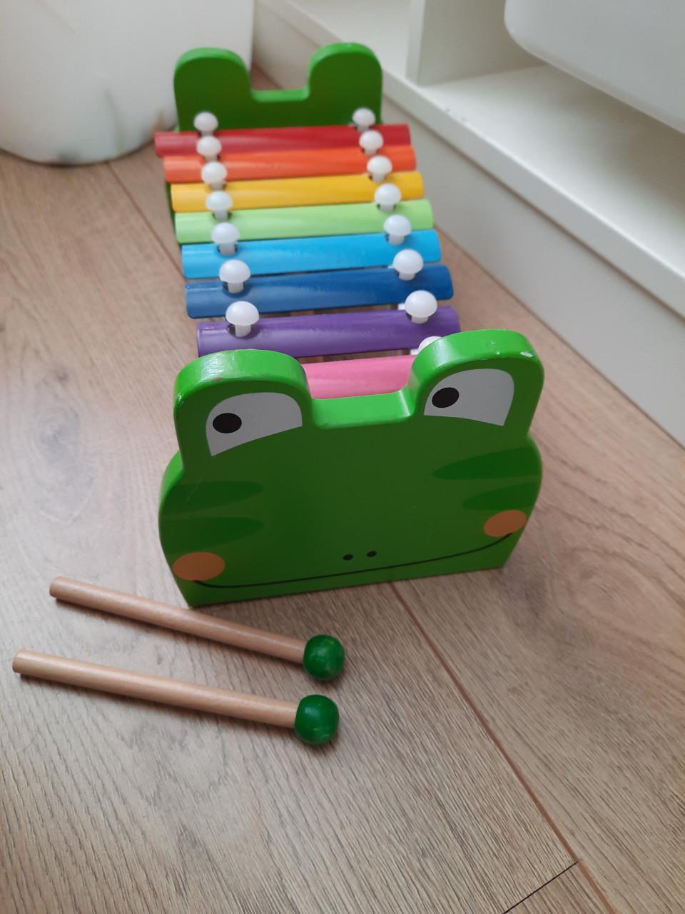 Stuurtje, olifant, xylofoon kikker