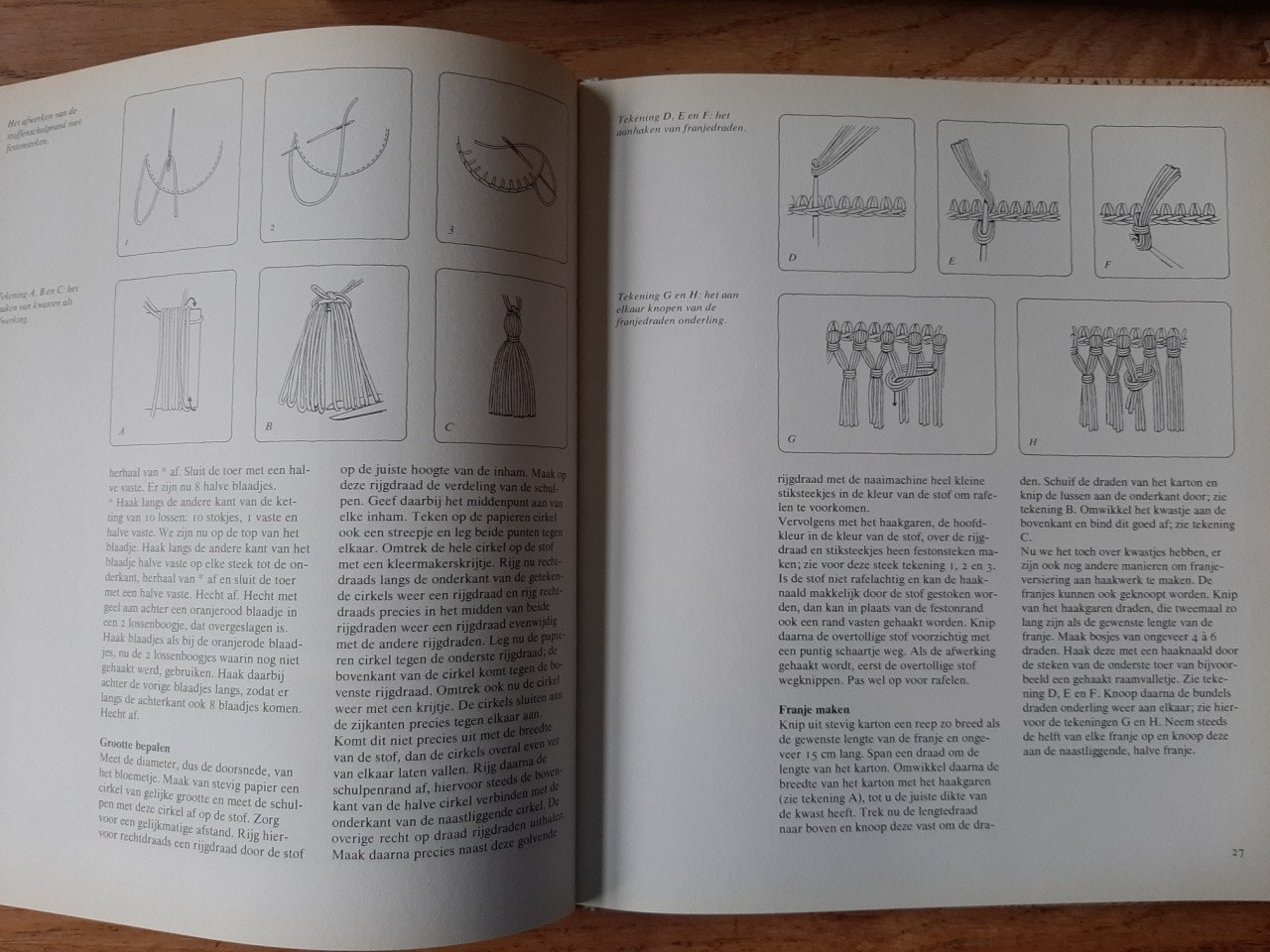 Vier boeken over haken, incl. haakpatronen
