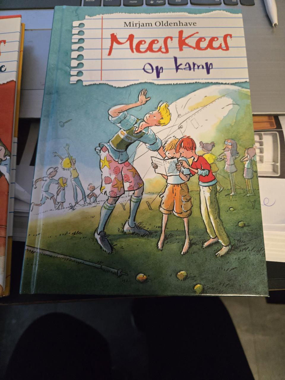 2 boeken uit de populaire kinderboekenserie "Mees Kees"