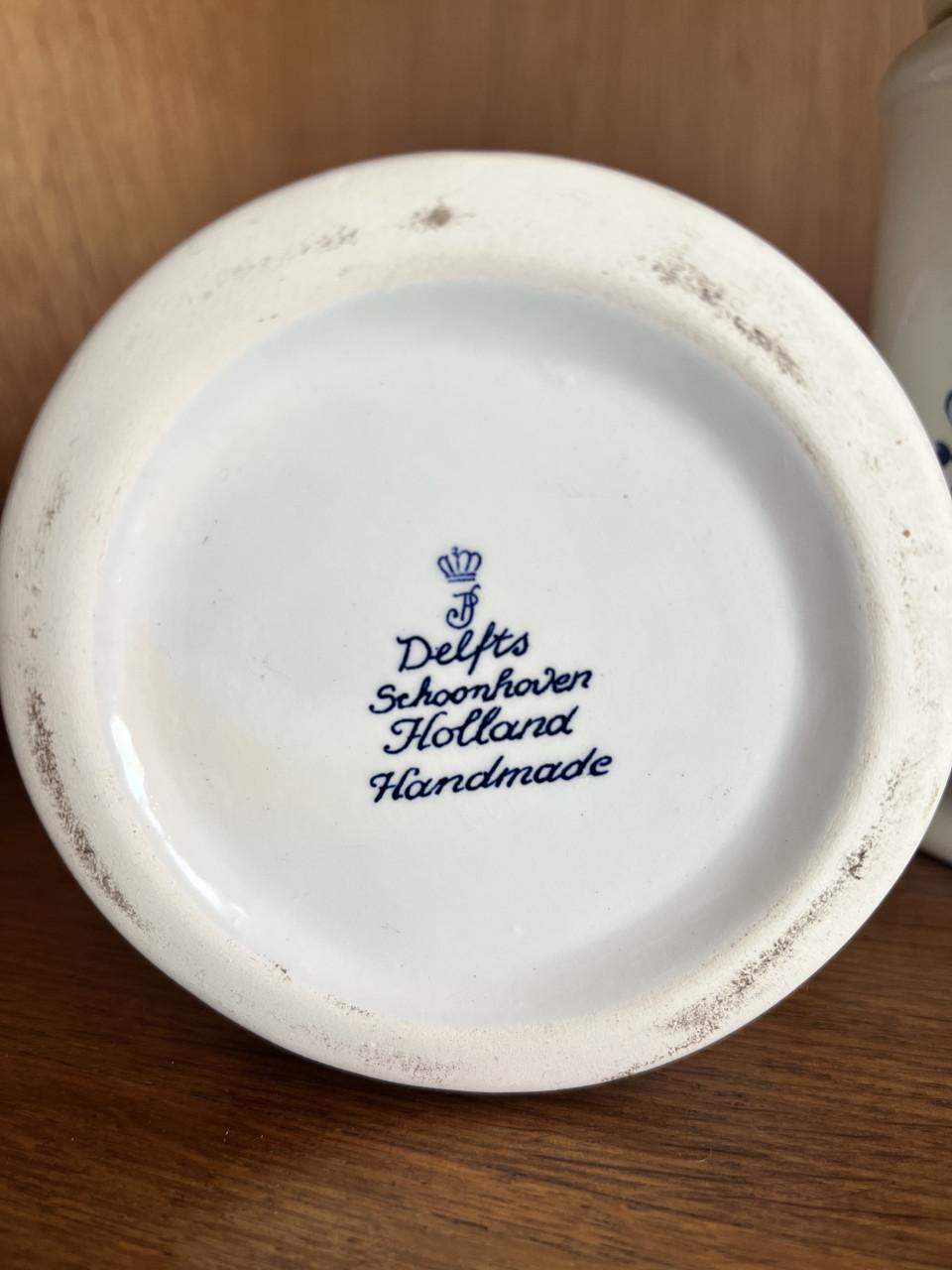 Flora Keramiek Hardenberg – Delfts blauw – apothekerspotten