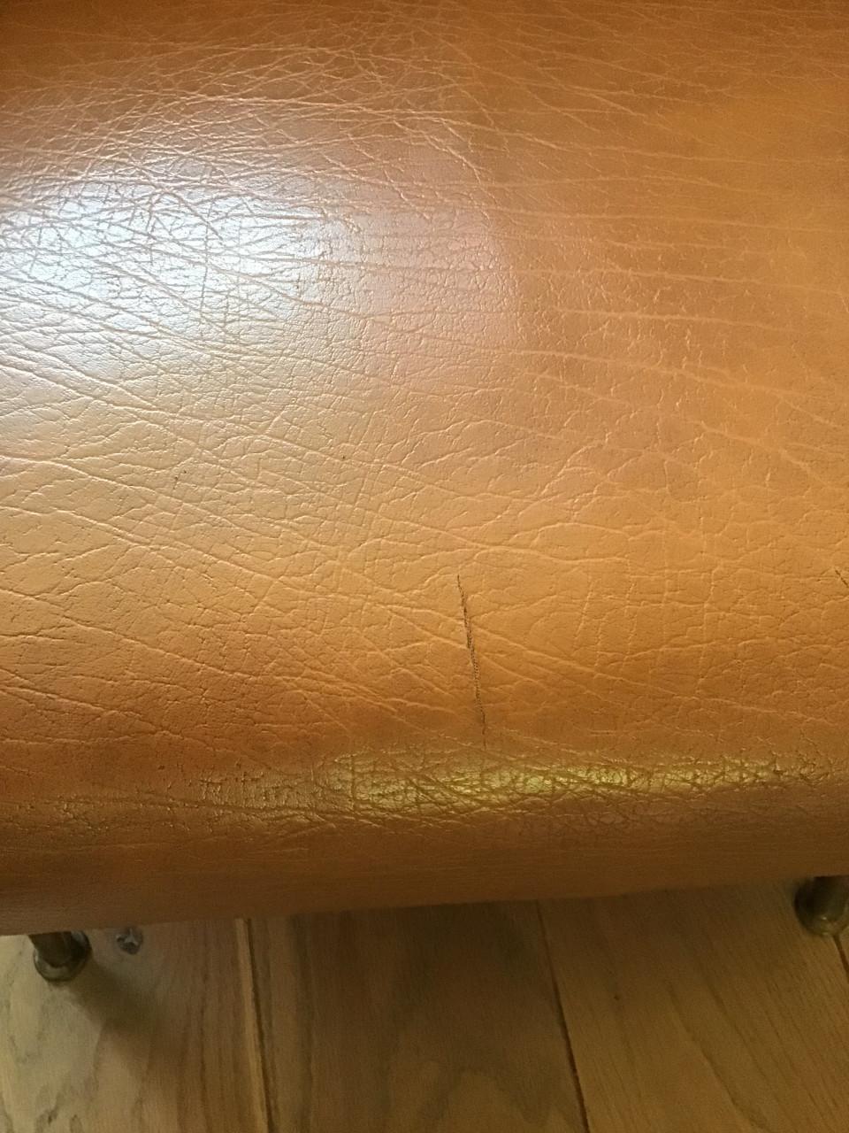 2 Vintage jaren 60 skai fauteuils