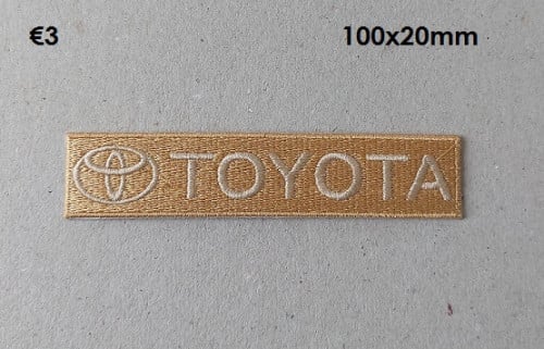 Toyota Patch  NIEUW