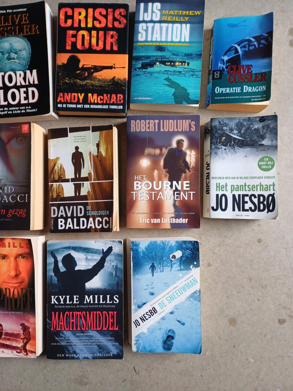 Thrillers 1 euro per stuk