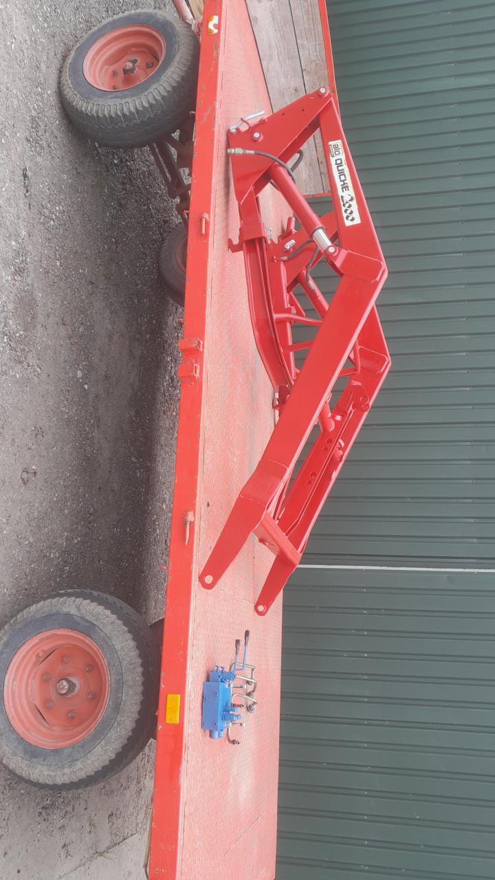 Voorlader van Ford 3000