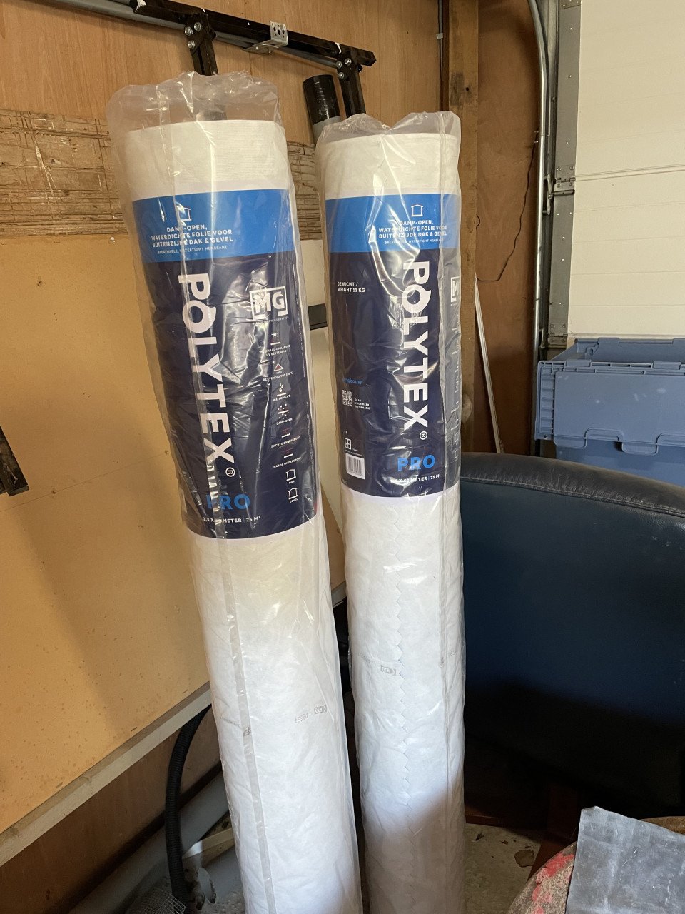 Waterkerend damp-open folie Polytex Pro 1.50x50 m (75 m2)