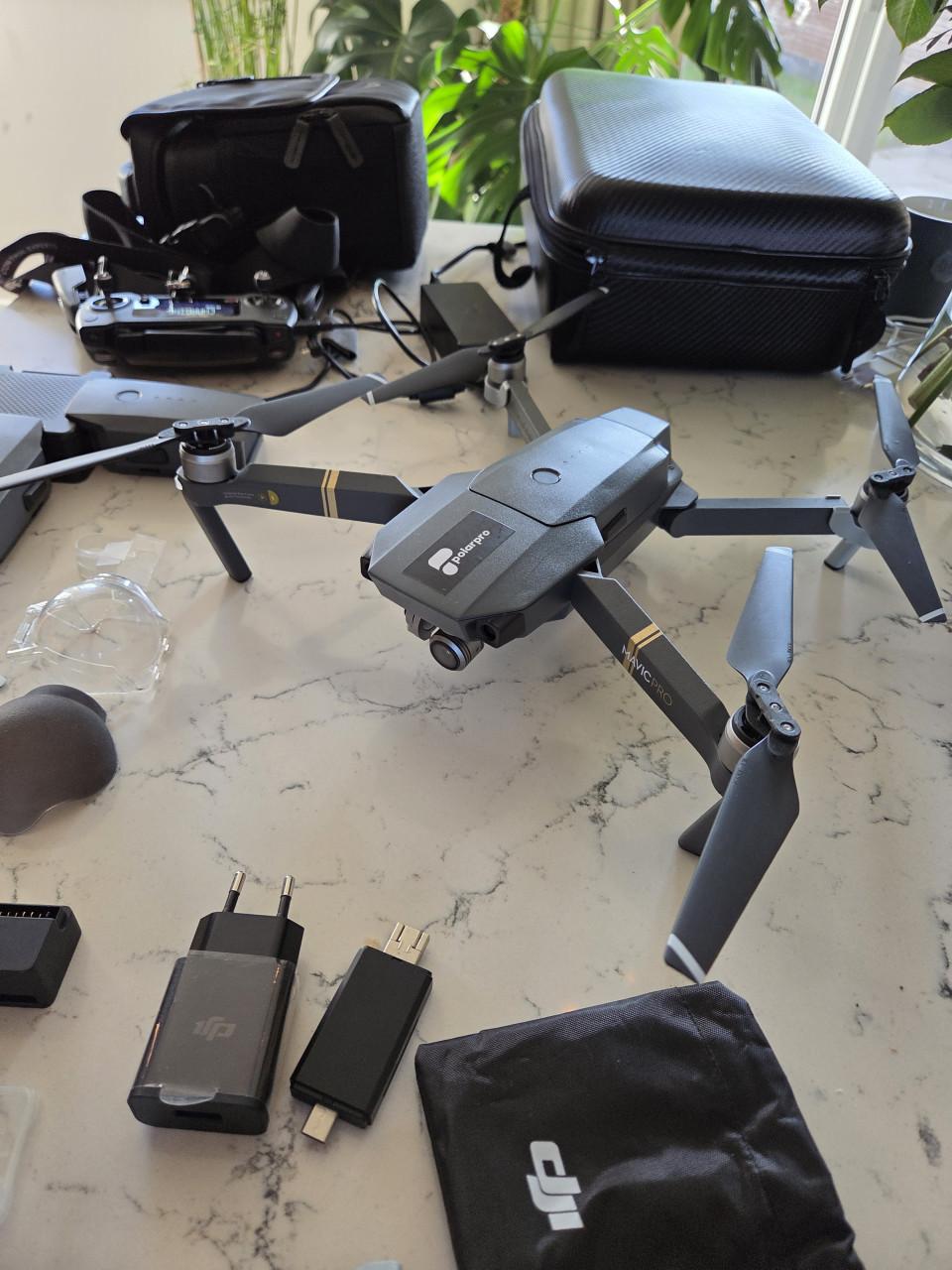 Drone DJI mavic pro set. Zeer compleet