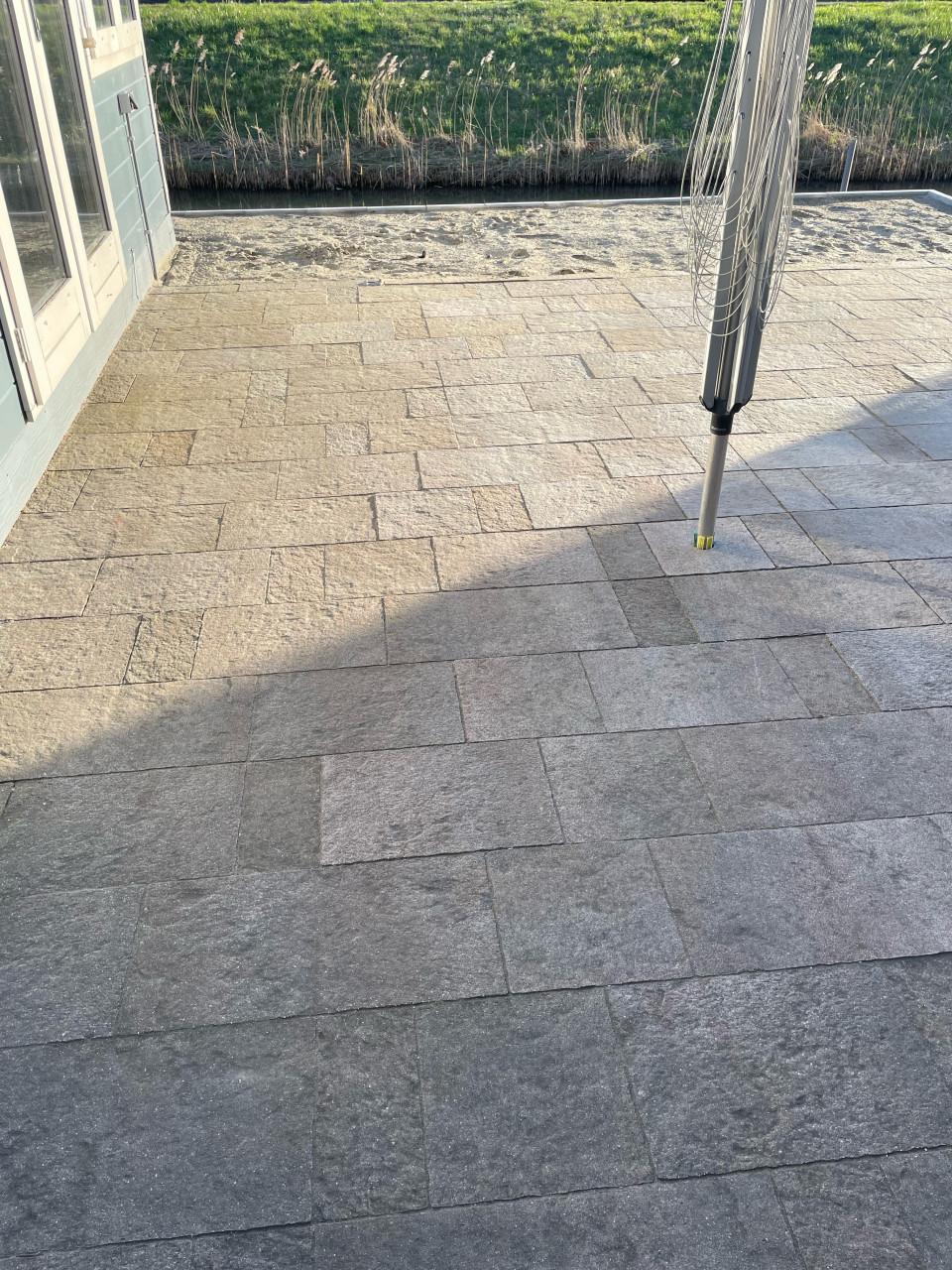 Wildverband bestrating gratis afhalen en uithalen!