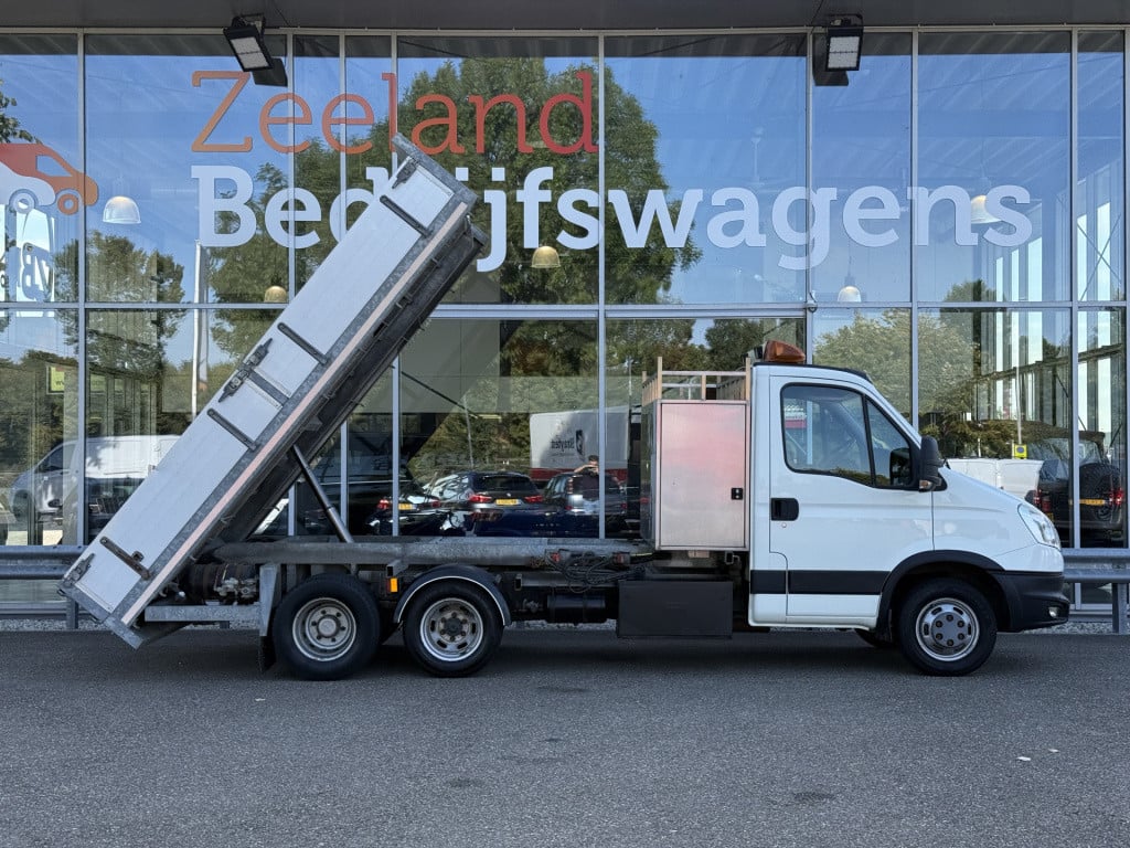 Iveco Daily 40c17 be open laadbak kipper | 5660kg laadverm. | dubbel lucht 