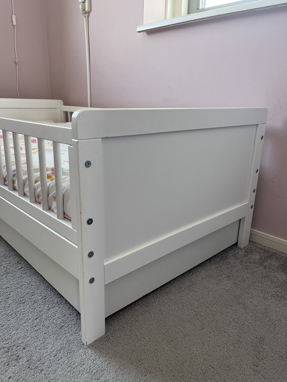 Peuterbed inclusief matras en lade