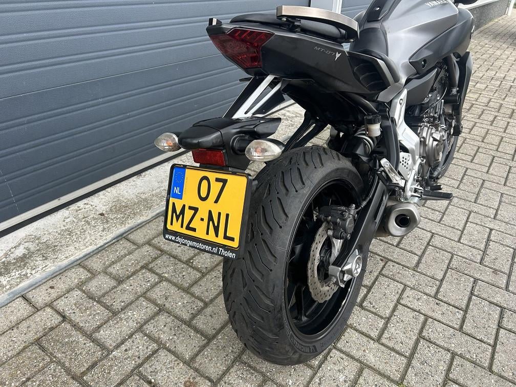 Yamaha MT07 uit 2014 met 41dkm, geheel originele schadevrije staat €4950,-