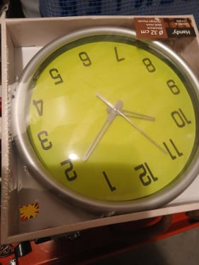 Keuken klok jn doos nieuw