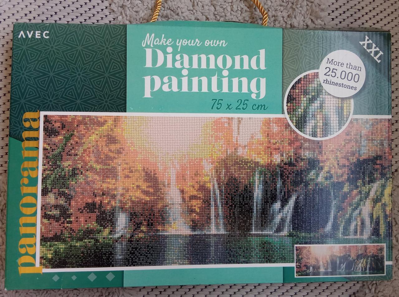 Nieuwe mooie Diamond painting  Leuke winter hobby