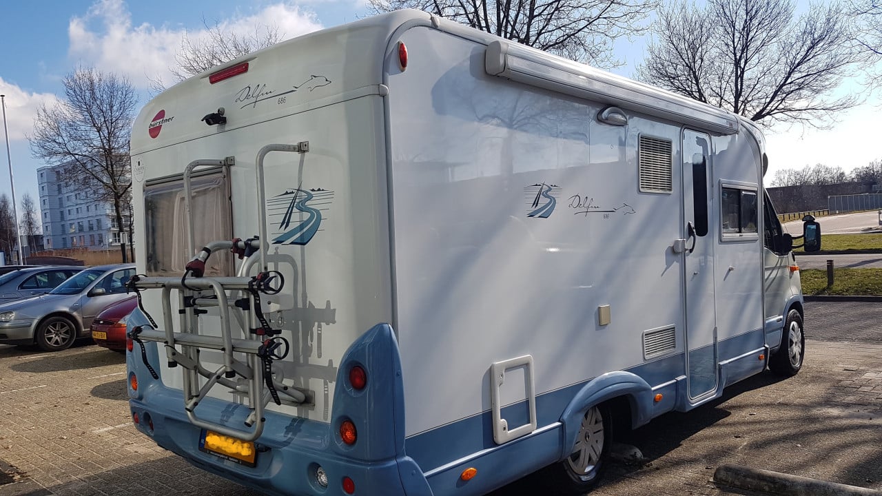 Te koop:  wegens stoppen met kamperen, camper Burstner Delfin 686