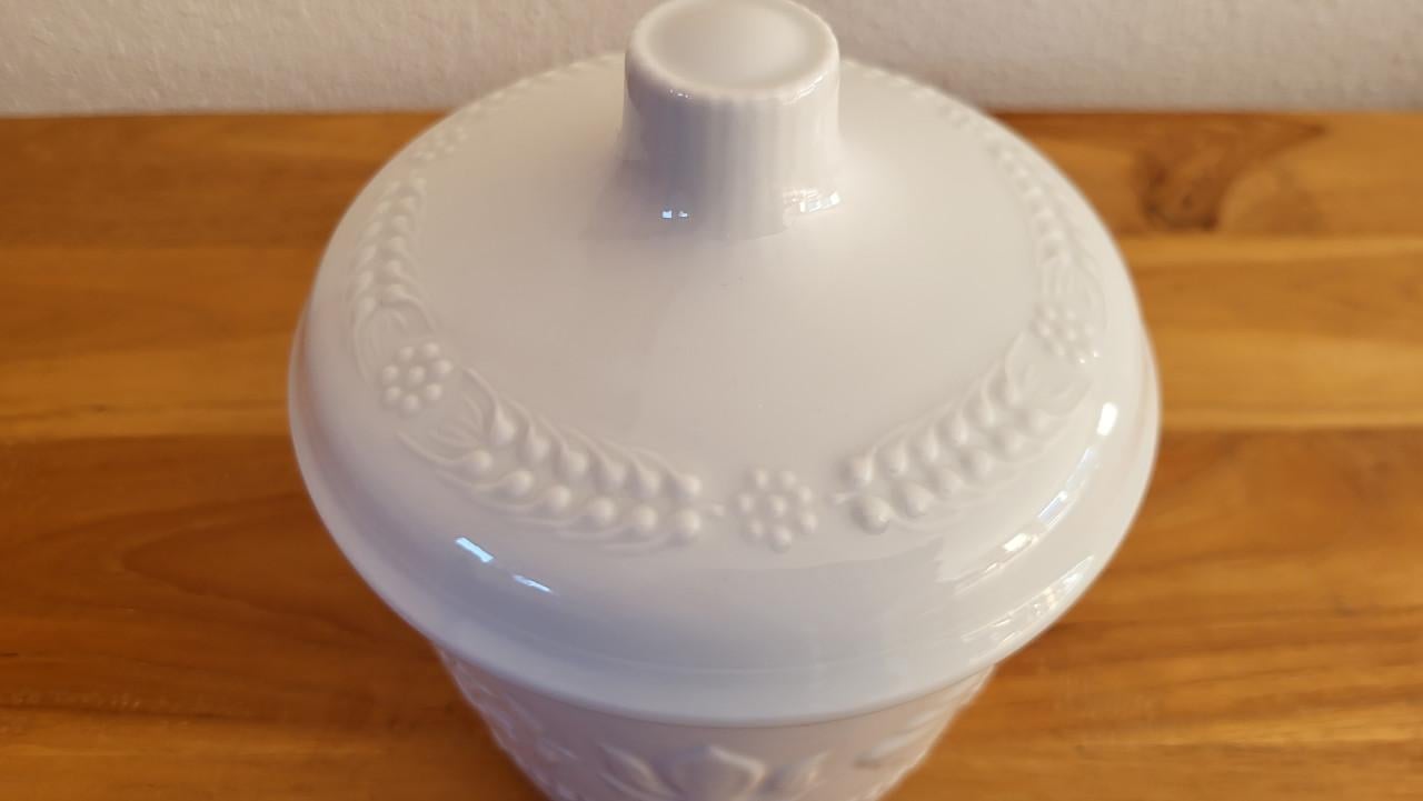 Porseleinen pot met deksel (boterpot) Seltmann Weiden voor Bona