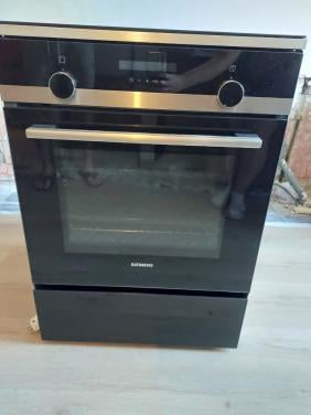 Inductie kookplaat met oven