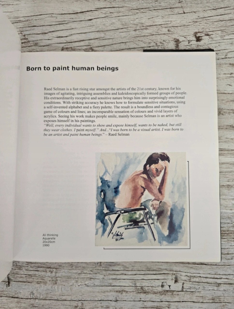 Kunstboek: Raed Selman - Between concept and completion