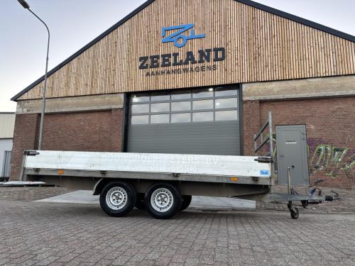 Hapert plateauwagen tandemasser 400x180cm 2000kg met onderhoudsbeurt